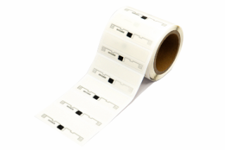 Etiqueta RFID Antifalsificación Transparente para Faros 105x42mm - Chip Alien Higgs 4