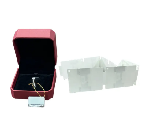 Etiqueta RFID Joyería Plegable con Portatarjetas 43x28,5mm - Chip NXP UCODE 8